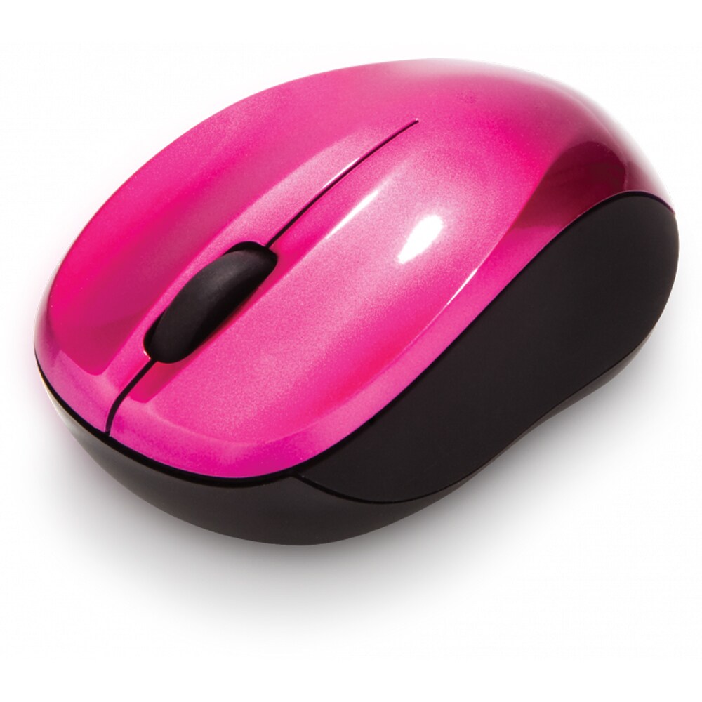 Mouse Wireless VERBATIM 49043 Go Nano, 1600 dpi, roz