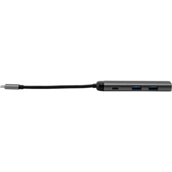 Hub USB Type-C VERBATIM 49140, USB 3.0, HDMI, gri-negru