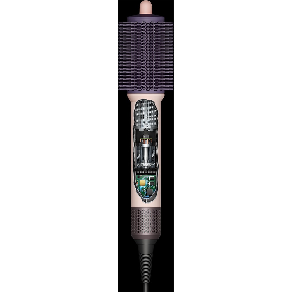 Perie de coafarae cu aer cald DYSON Airsmooth HB01, invelis ceramic, roz