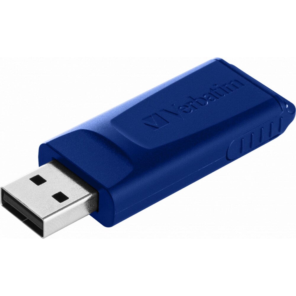 Memorie USB VERBATIM Slider Multipack, 2 x 32GB, USB 2.0, rosu-albastru