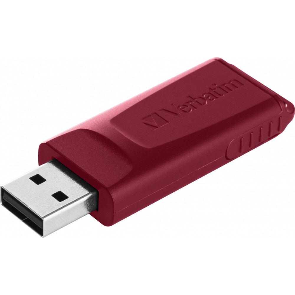 Memorie USB VERBATIM Slider Multipack, 2 x 32GB, USB 2.0, rosu-albastru