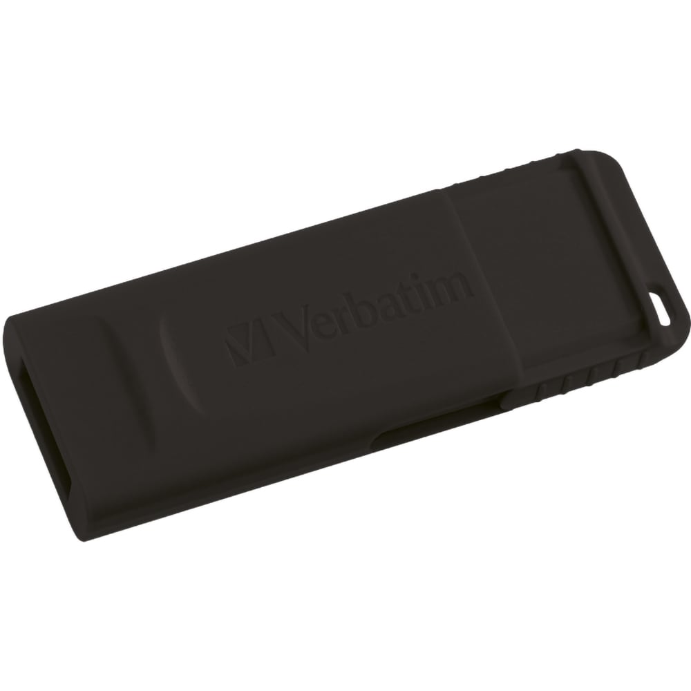 Memorie USB VERBATIM Slider, 16GB, USB 2.0, negru