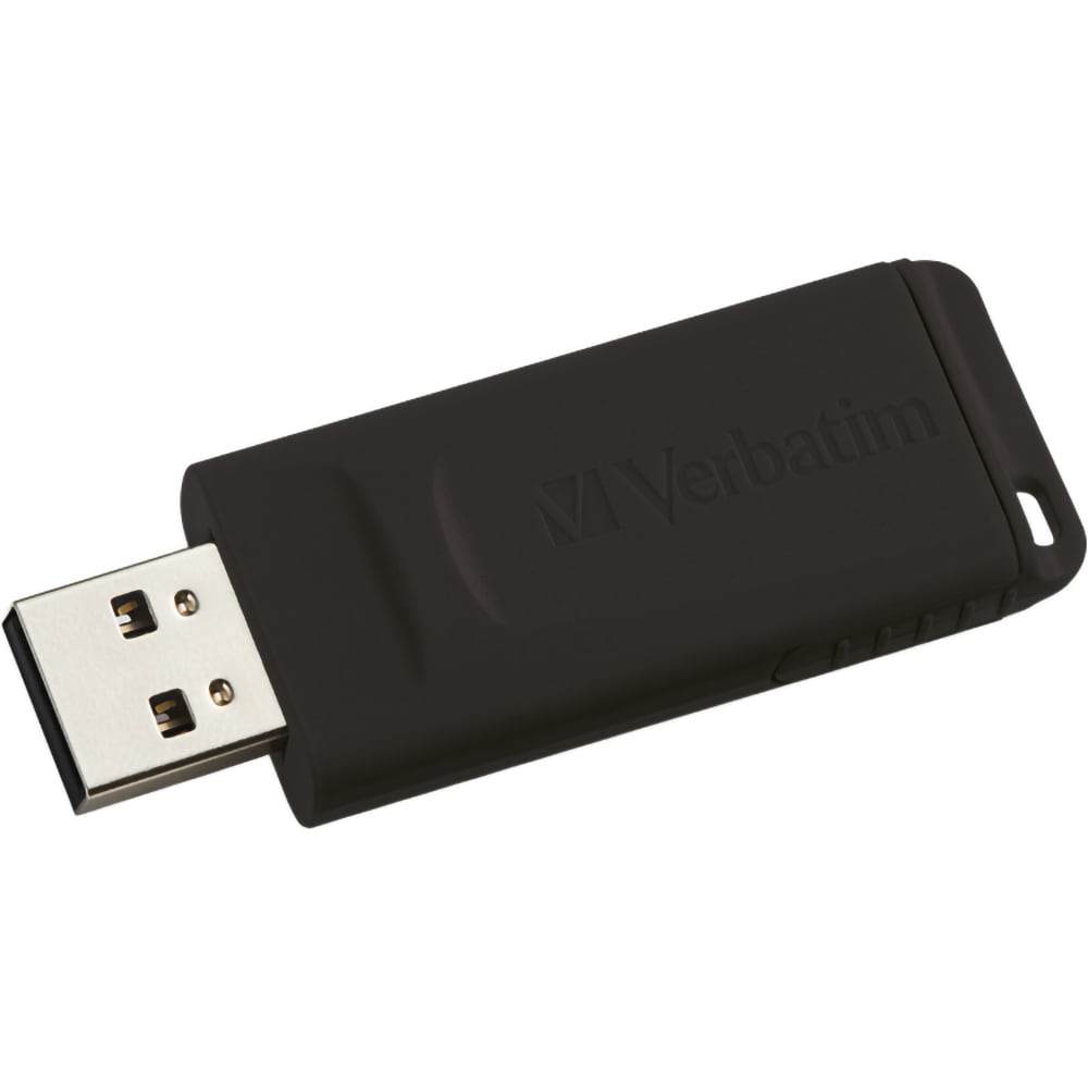 Memorie USB VERBATIM Slider, 16GB, USB 2.0, negru