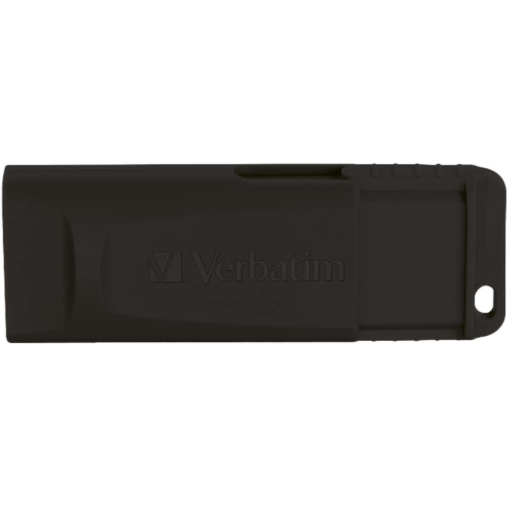 Memorie USB VERBATIM Slider, 16GB, USB 2.0, negru