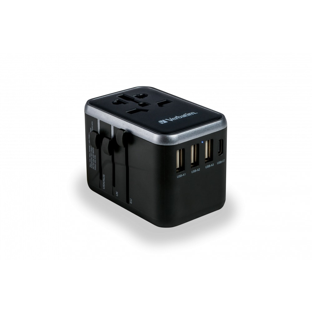 Incarcator universal laptop VERBATIM 49546, 61W