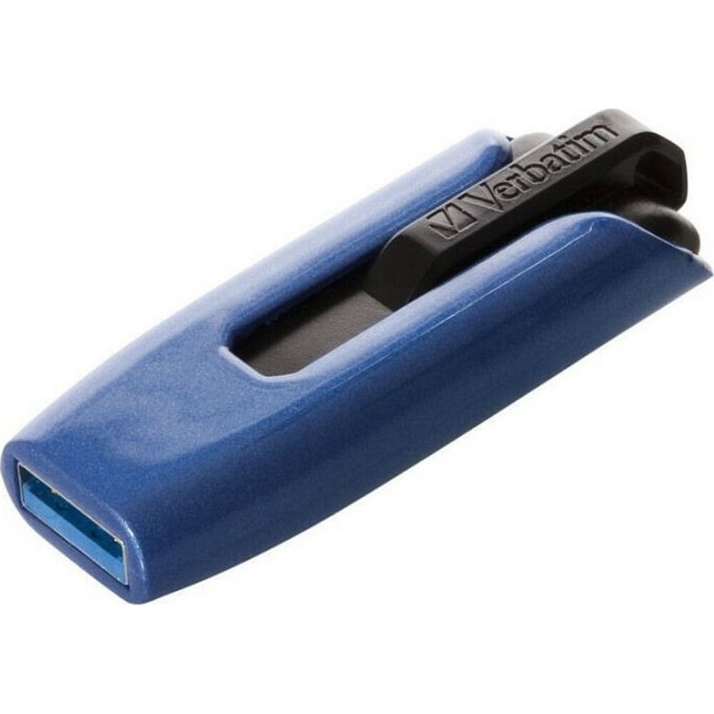Memorie USB VERBATIM V3 MAX, 128GB, USB 3.2, albastru