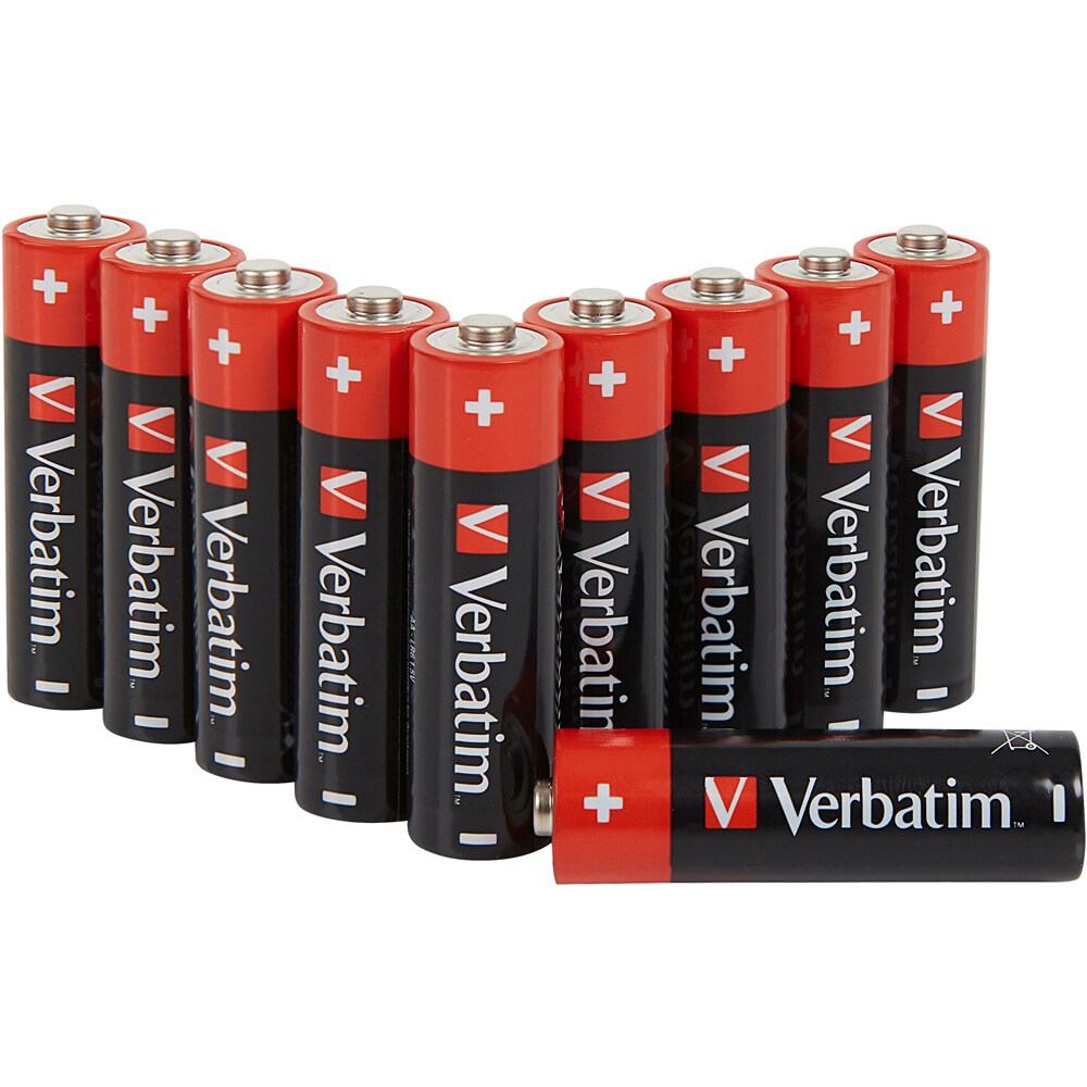 Baterie alcalina VERBATIM 49875, AA, 1.5V, 10buc