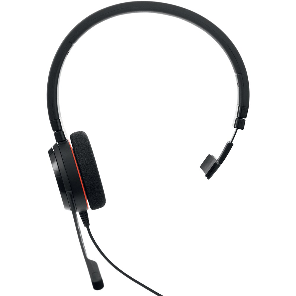 Casti teleconferinta JABRA Evolve 20 MS, Mono, Noise Cancelling, USB-A, USB-C, negru