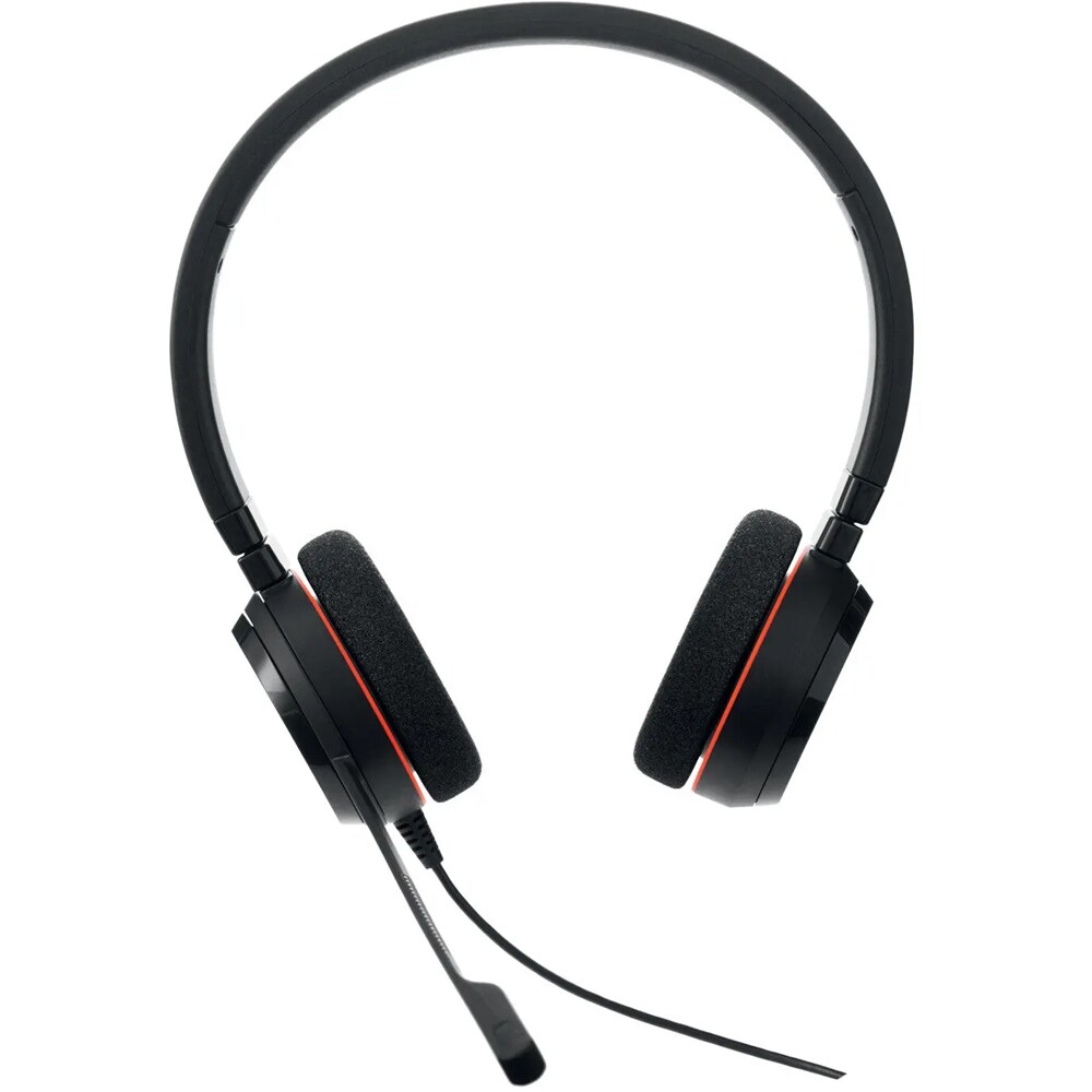 Casti teleconferinta JABRA Evolve 20 MS, Stereo, Noise Cancelling, USB-A, USB-C, negru
