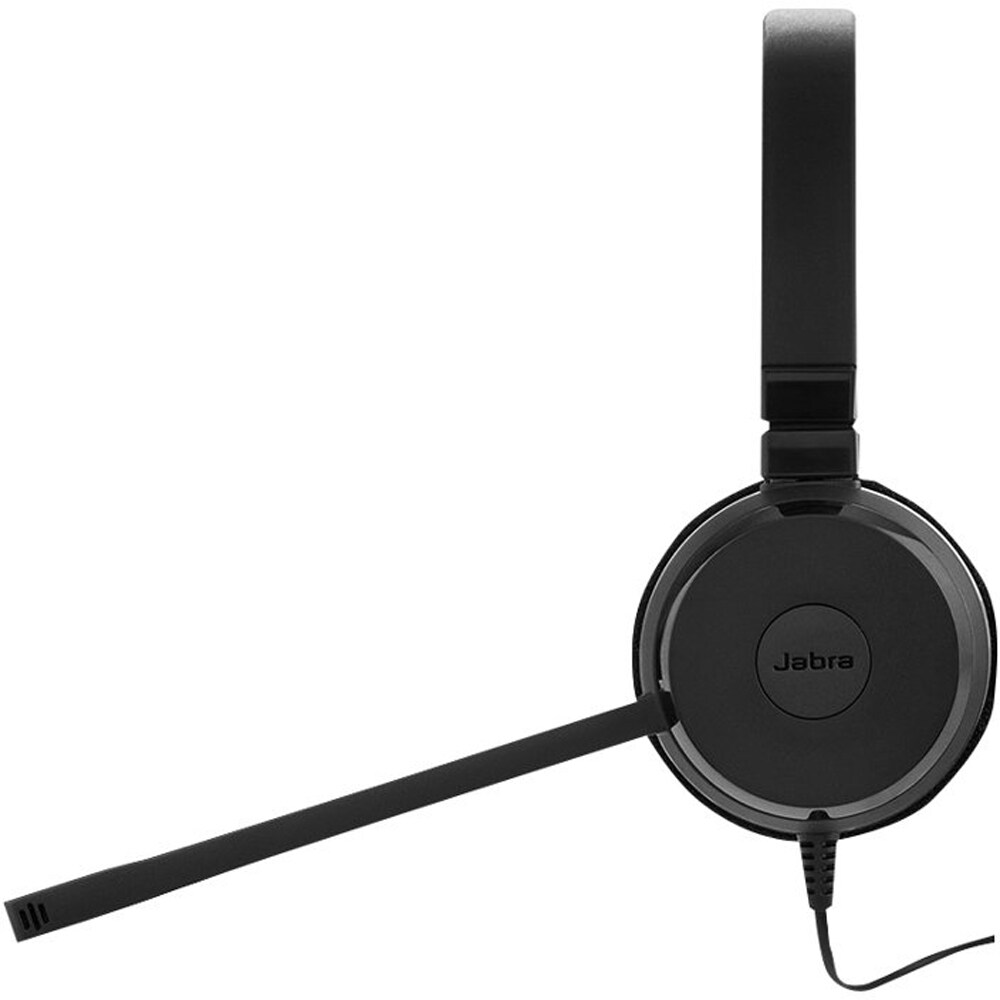Casti teleconferinta JABRA Evolve 20 MS, Stereo, Noise Cancelling, USB-A, USB-C, negru