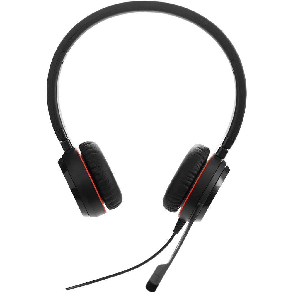 Casti teleconferinta JABRA Evolve 20 SE MS, Stereo, Noise Cancelling, USB-A, USB-C, negru
