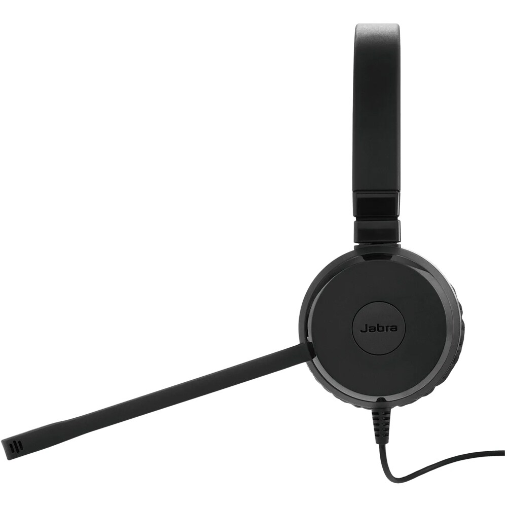 Casti teleconferinta JABRA Evolve 20 SE MS, Stereo, Noise Cancelling, USB-A, USB-C, negru