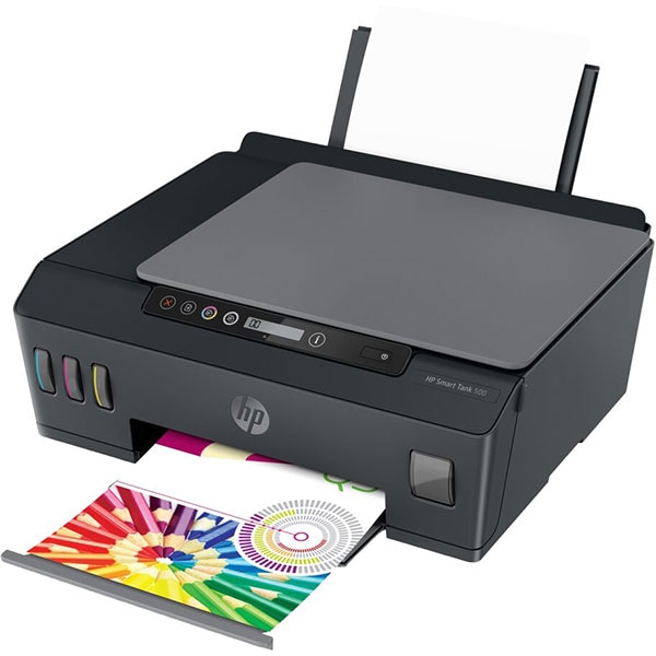 Multifunctional inkjet color HP Smart Tank 500 CISS, A4, USB