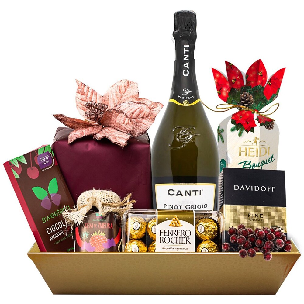 Cos cadou LUXURY BASKETS Sweet Purple 8SP