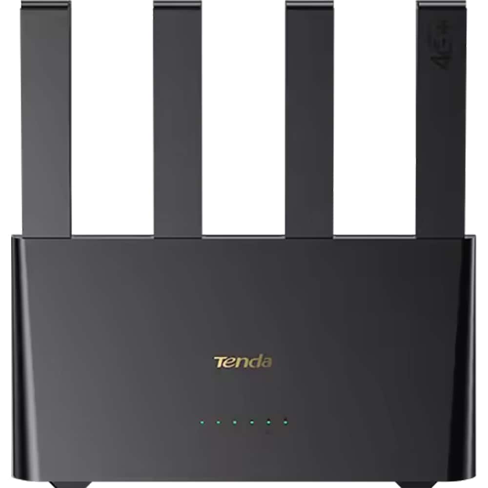 Router Wireless TENDA 4G08 AC1200, Dual Band 300 + 867 Mbps, 4G LTE, negru