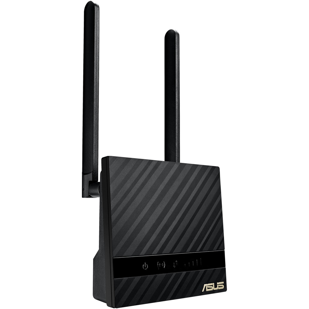 Router Wireless ASUS 4G-N16, Single-Band 300 Mbps, 4G LTE SIM, negru