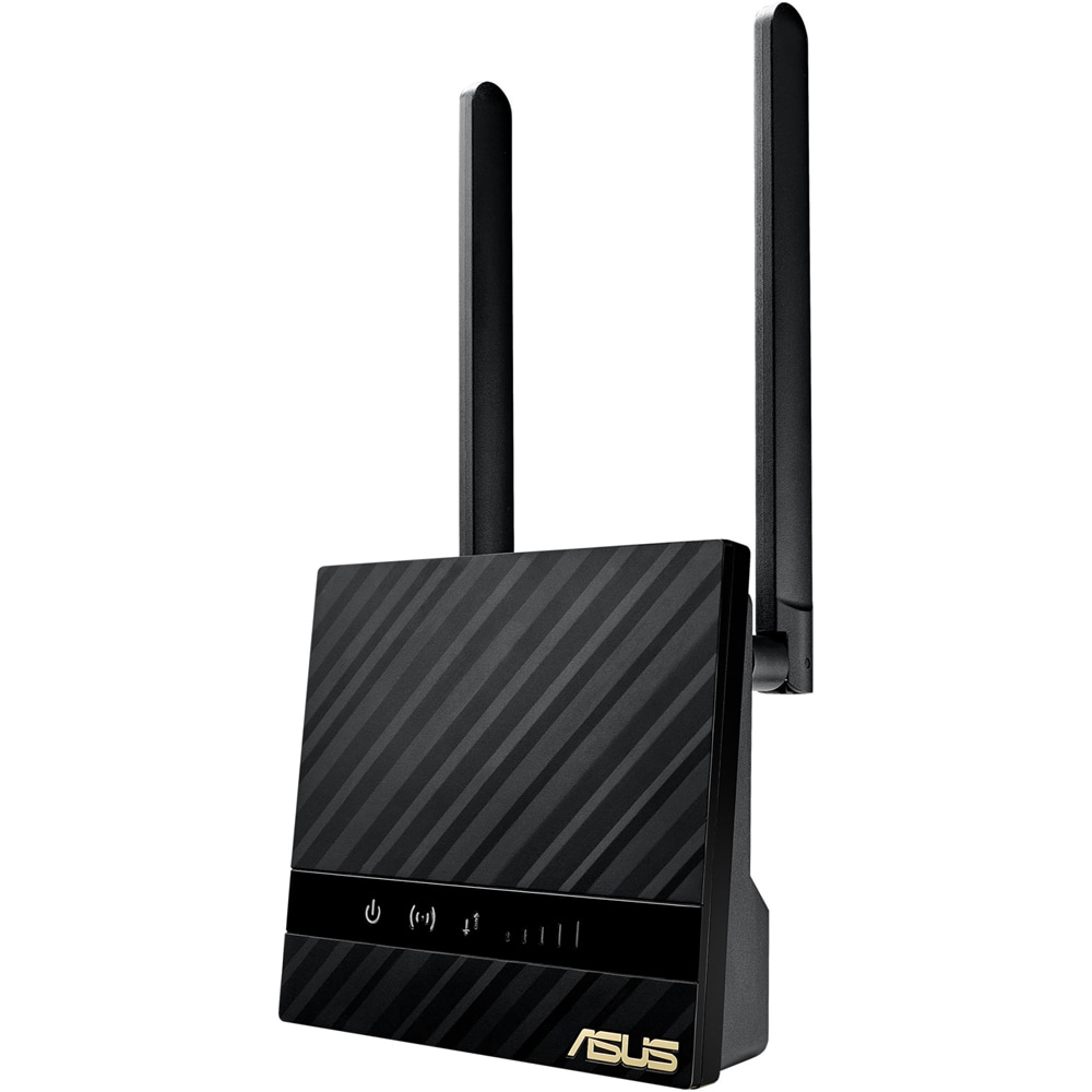 Router Wireless ASUS 4G-N16, Single-Band 300 Mbps, 4G LTE SIM, negru