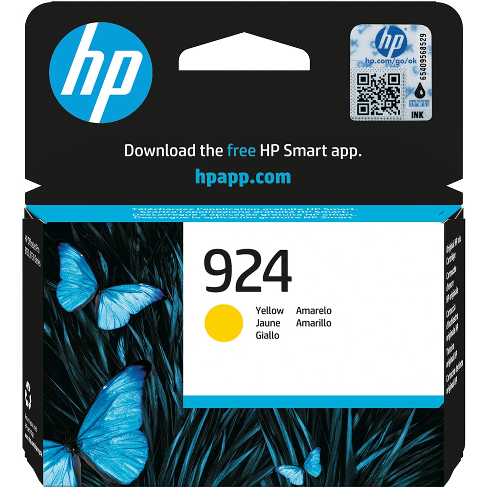 Cartus original HP 924 (4K0U5NE), galben