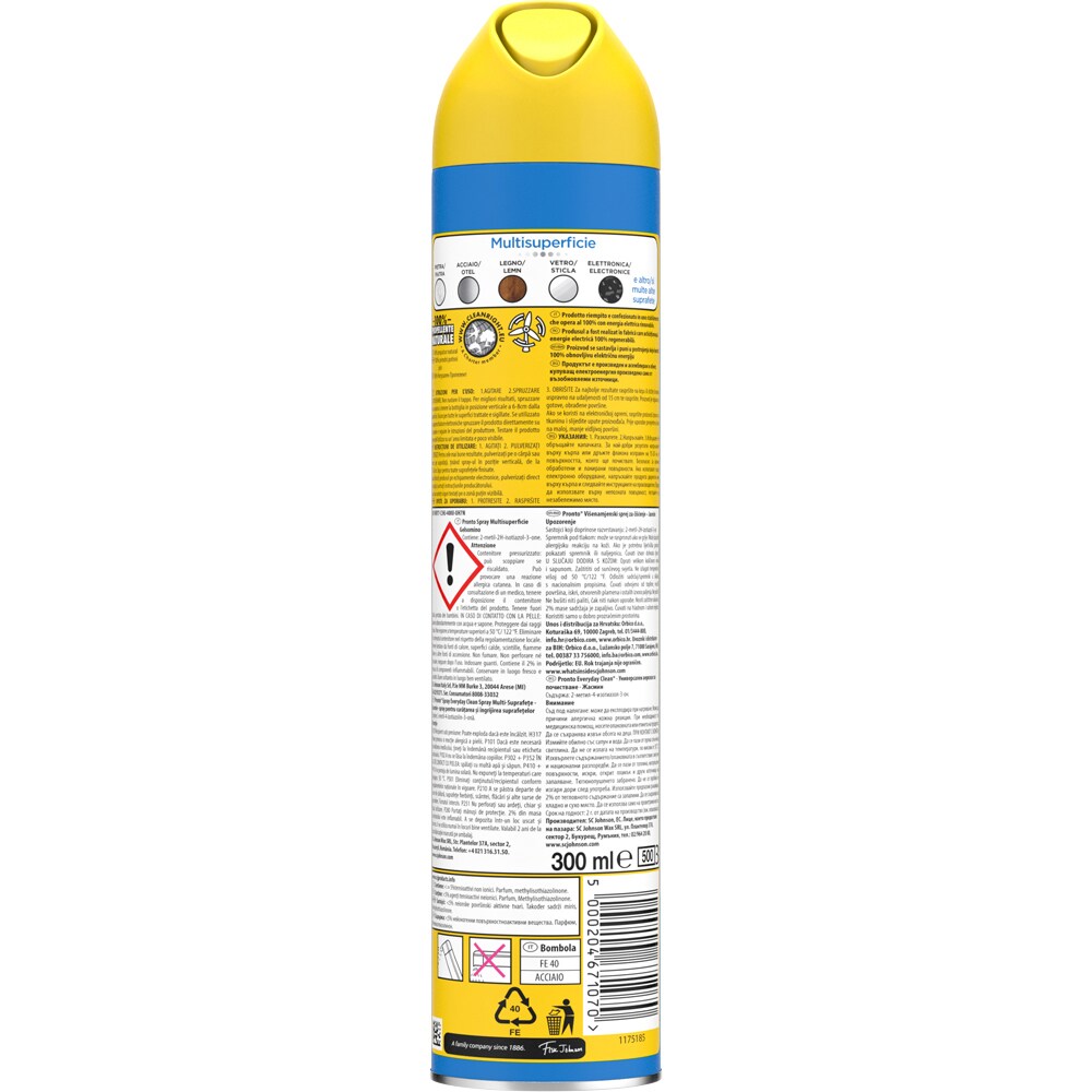 Spray multisuprafete PRONTO Jasmine 5in1, 300 ml