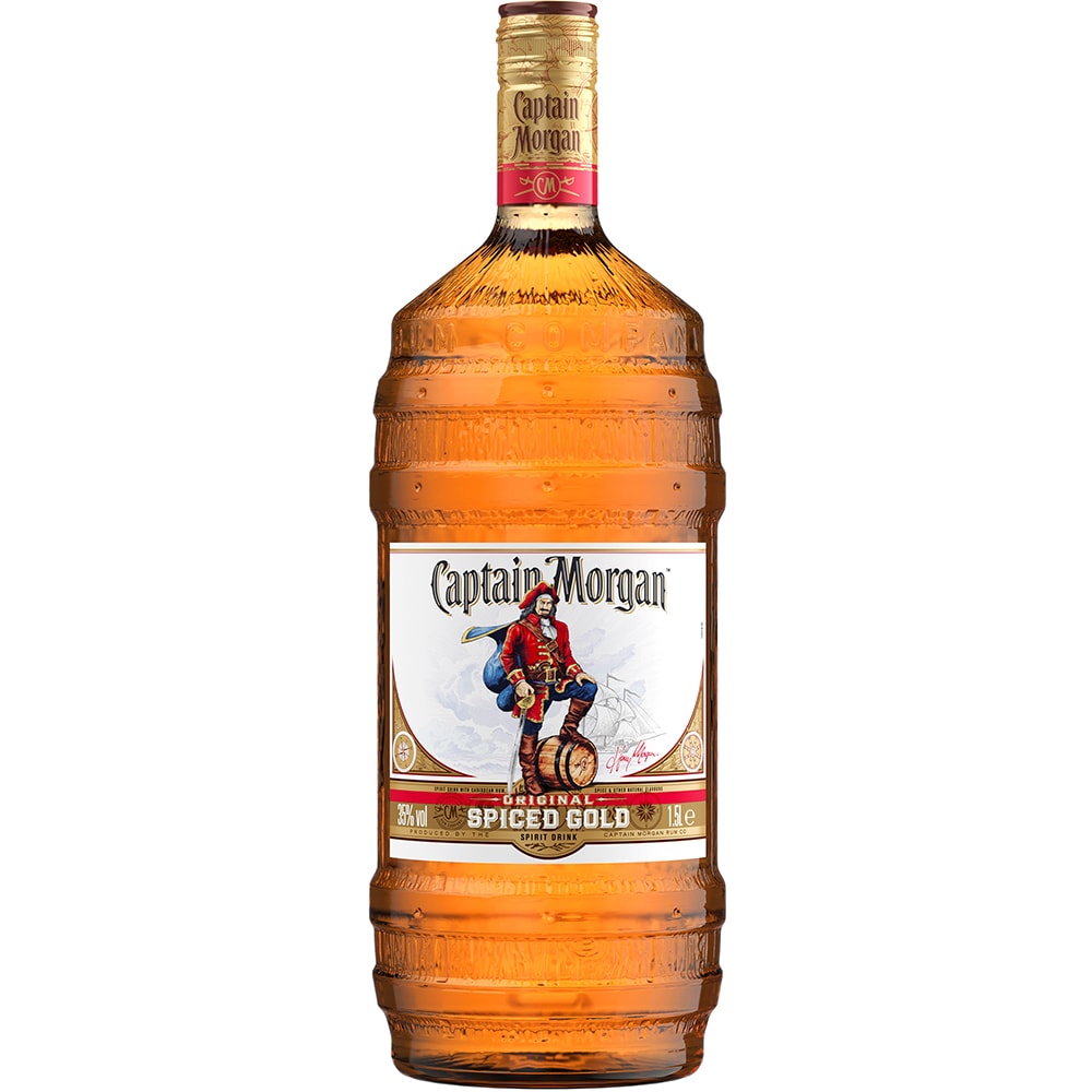 Rom Captain Morgan Spiced Gold, 1.5L