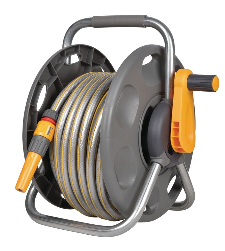 Set rola derulator cu furtun 2 in 1 Hozelock, 12.5 mm, 25 m