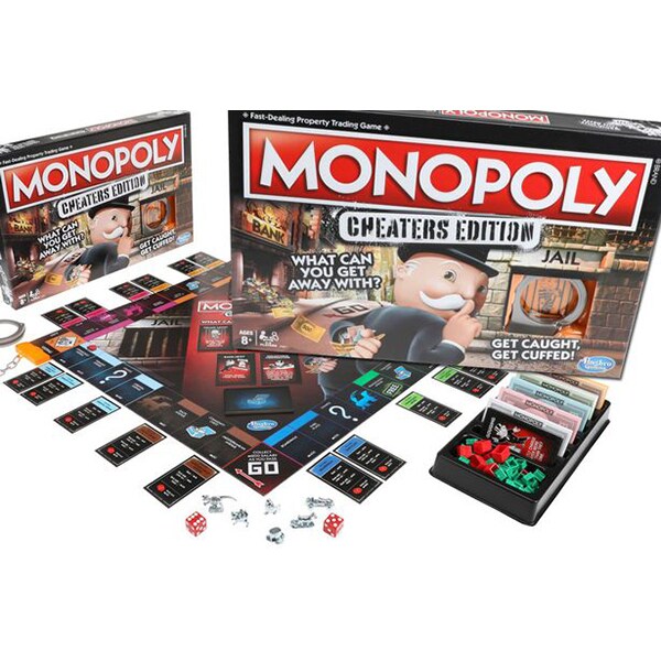 Joc de societate MONOPOLY Cheaters RO E1871, 8 ani+, 2-6 jucatori