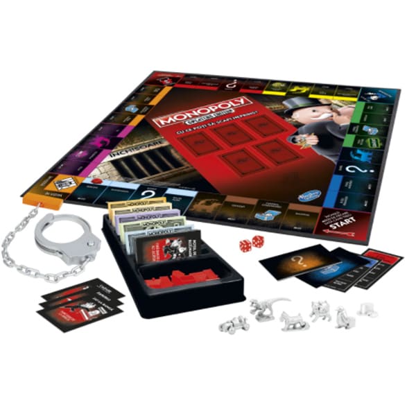 Joc de societate MONOPOLY Cheaters RO E1871, 8 ani+, 2-6 jucatori