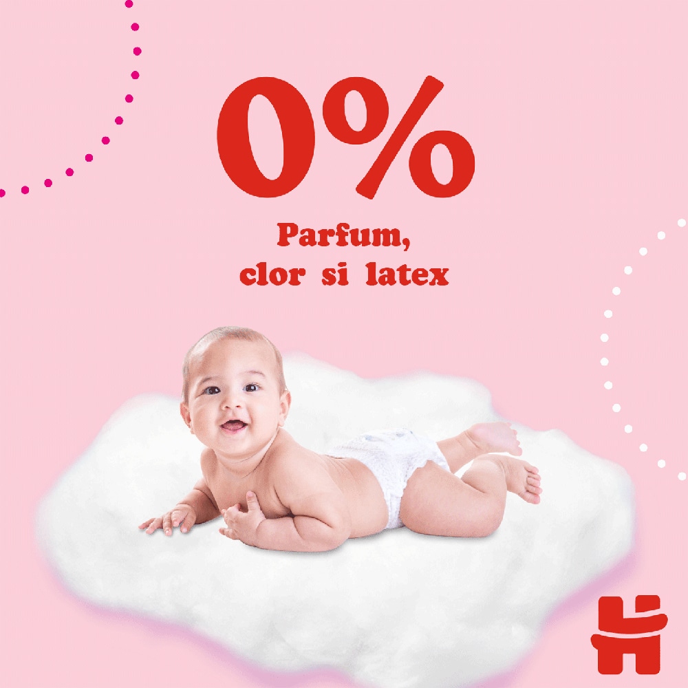 Scutece chilotel HUGGIES Jumbo nr 3, Fata, 6-11 kg, 44 buc