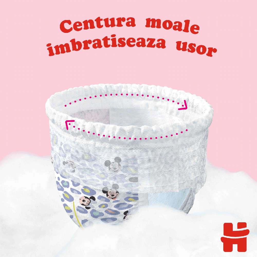 Scutece chilotel HUGGIES Jumbo nr 3, Fata, 6-11 kg, 44 buc