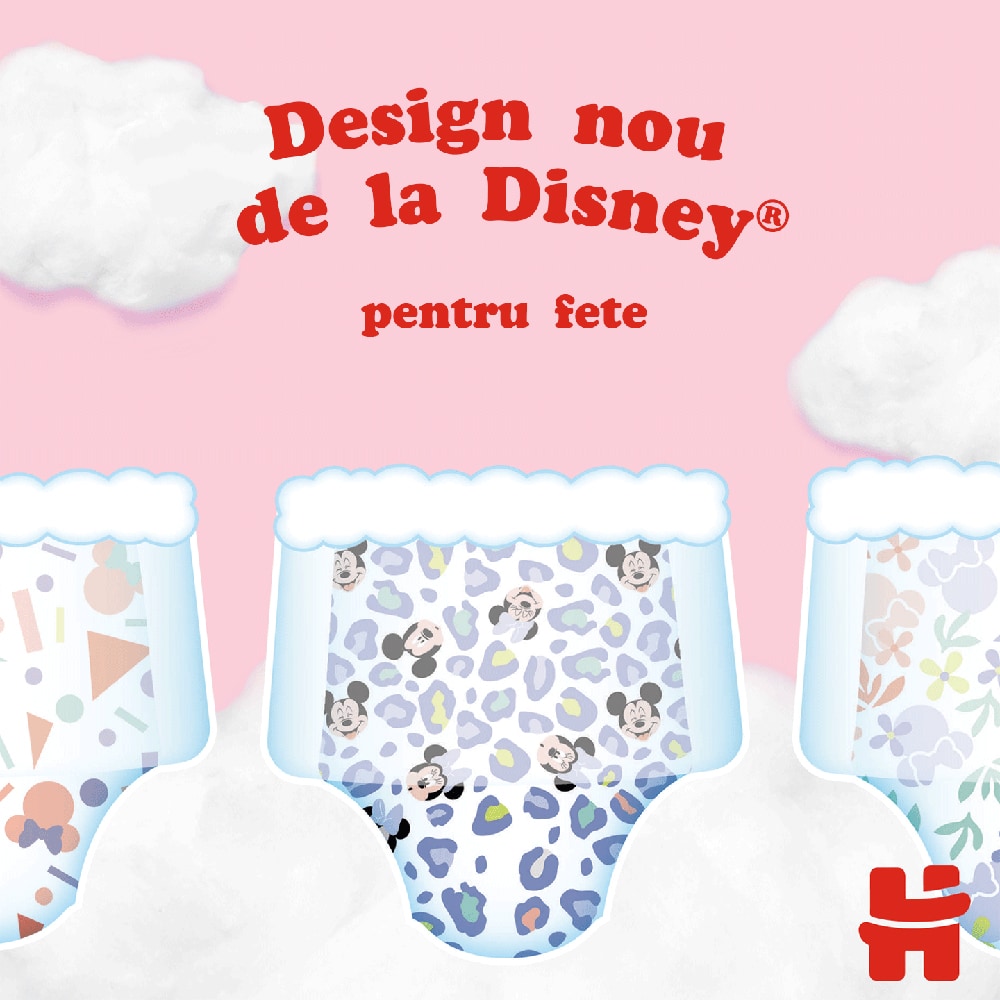 Scutece chilotel HUGGIES Jumbo nr 3, Fata, 6-11 kg, 44 buc