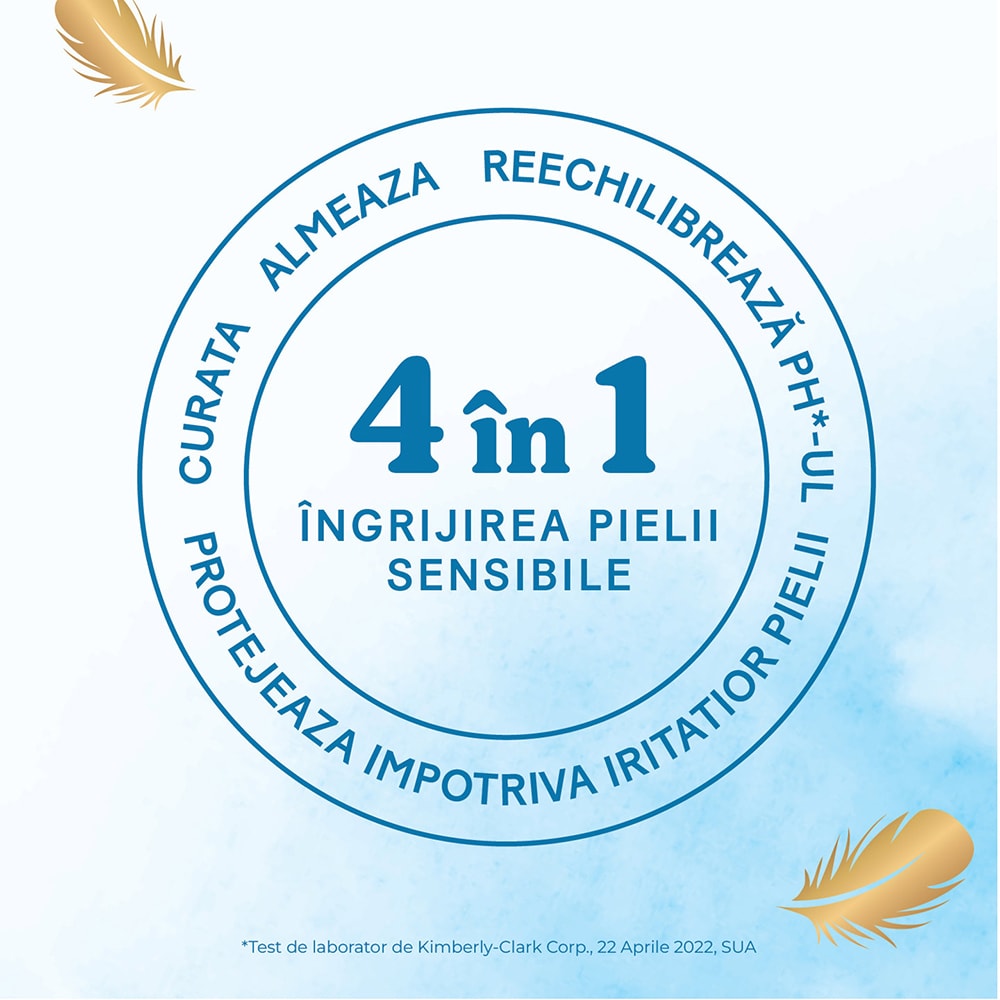 Servetele umede HUGGIES Pure Extra Care Sensitive, 56 buc