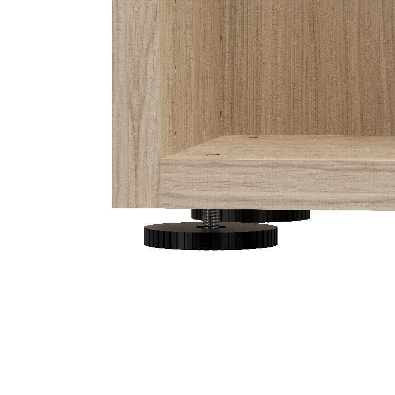 Corp de mobilier GoodHome Atomia, stejar, 187.5 x 37.5 x 20 cm