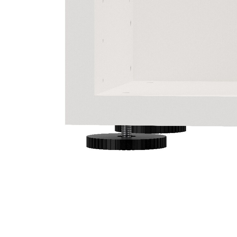 Corp de mobilier, alb, 187.5 x 75 cm  GoodHome Atomia