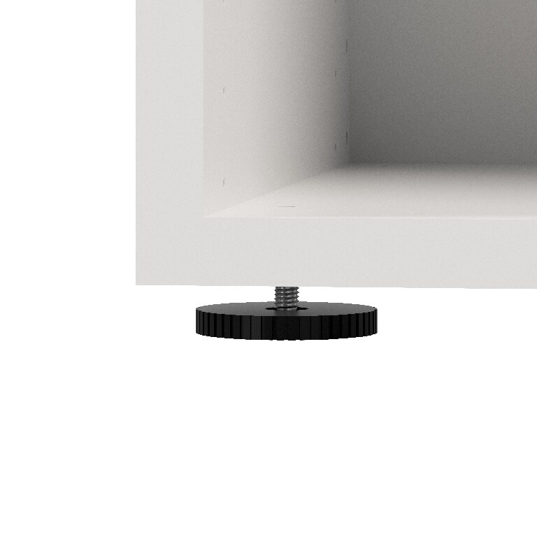 Corp de mobilier, alb, 75 x 37 cm   GoodHome Atomia