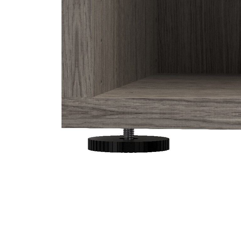 Corp de mobilier GoodHome Atomia, gri stejar, 75 x 50 x 35 cm