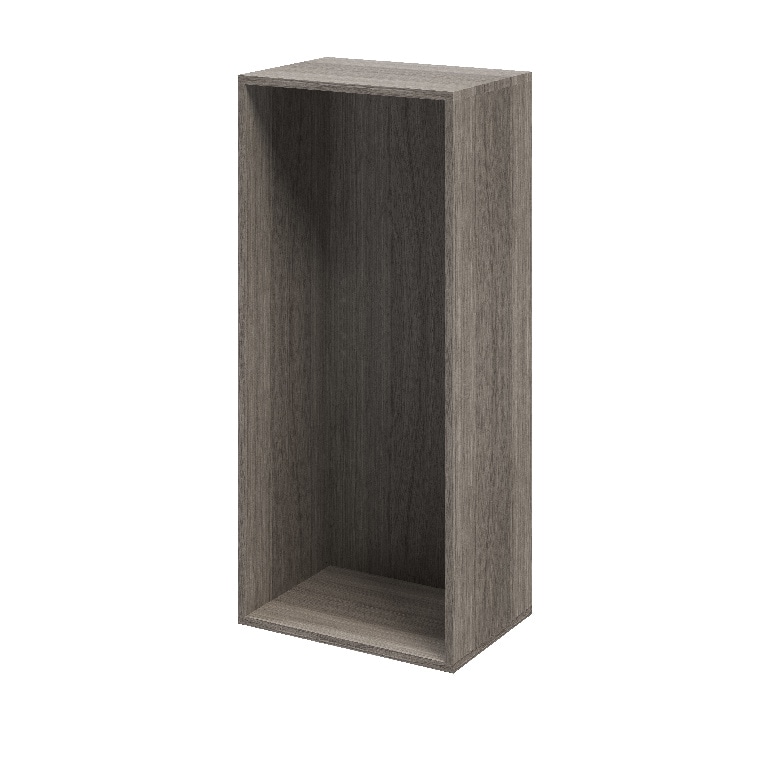 Corp de mobilier GoodHome Atomia, gri stejar, 112.5 x 50 x 35 cm