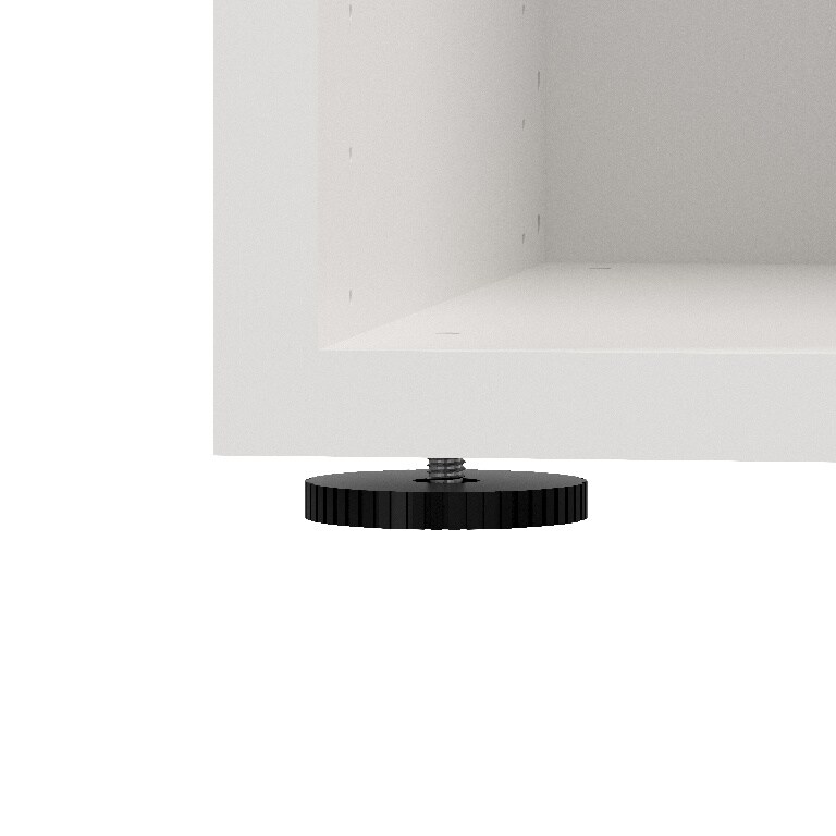 Corp de mobilier GoodHome Atomia, alb, 112.5 x 50 x 35 cm