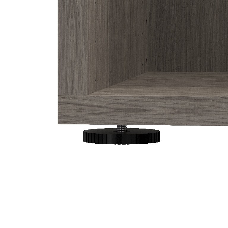 Corp de mobilier GoodHome Atomia, gri stejar, 112.5 x 75 x 35 cm