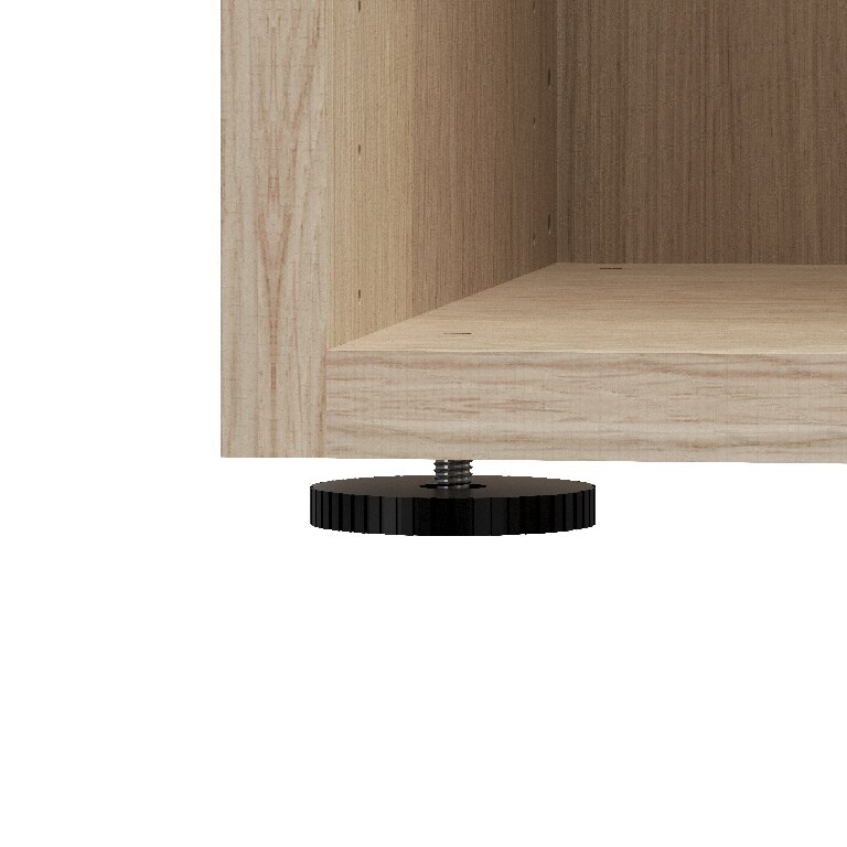 Corp de mobilier GoodHome Atomia, stejar, 187.5 x 37.5 x 35 cm