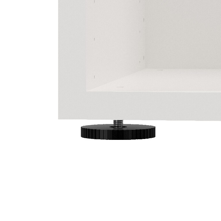 Corp de mobilier, alb, 187 x 75 cm  GoodHome Atomia