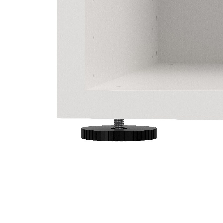  Corp de mobilier modular, D45H75W75, Alb  GoodHome Atomia