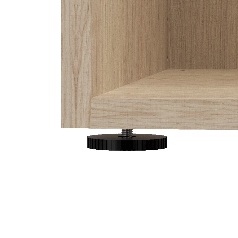 Dulap, stejar, D45H187W75  GoodHome Atomia