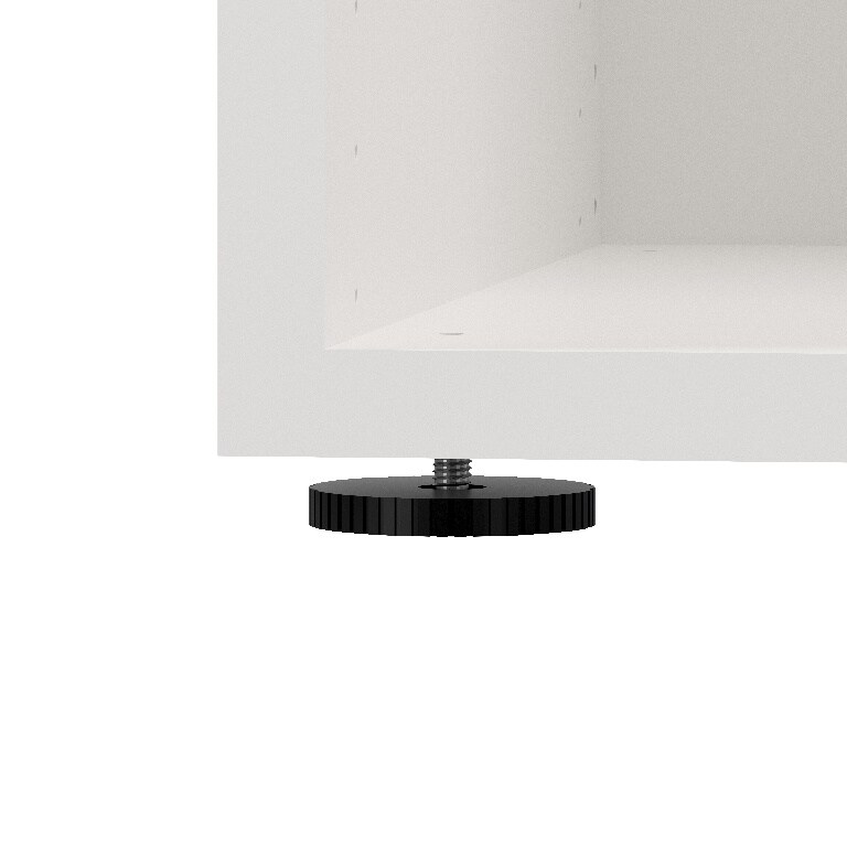 Dulap, alb, D45H187W75  GoodHome Atomia