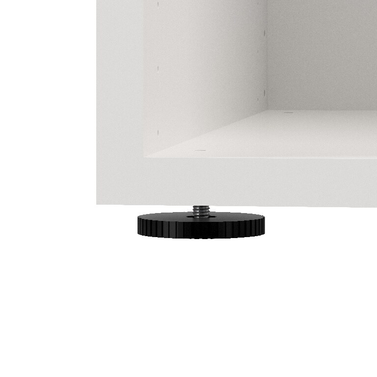 Dulap, alb, D45H225W50  GoodHome Atomia