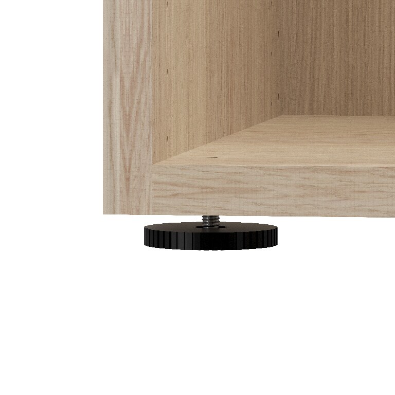 Dulap, stejar, D45H225W75  GoodHome Atomia