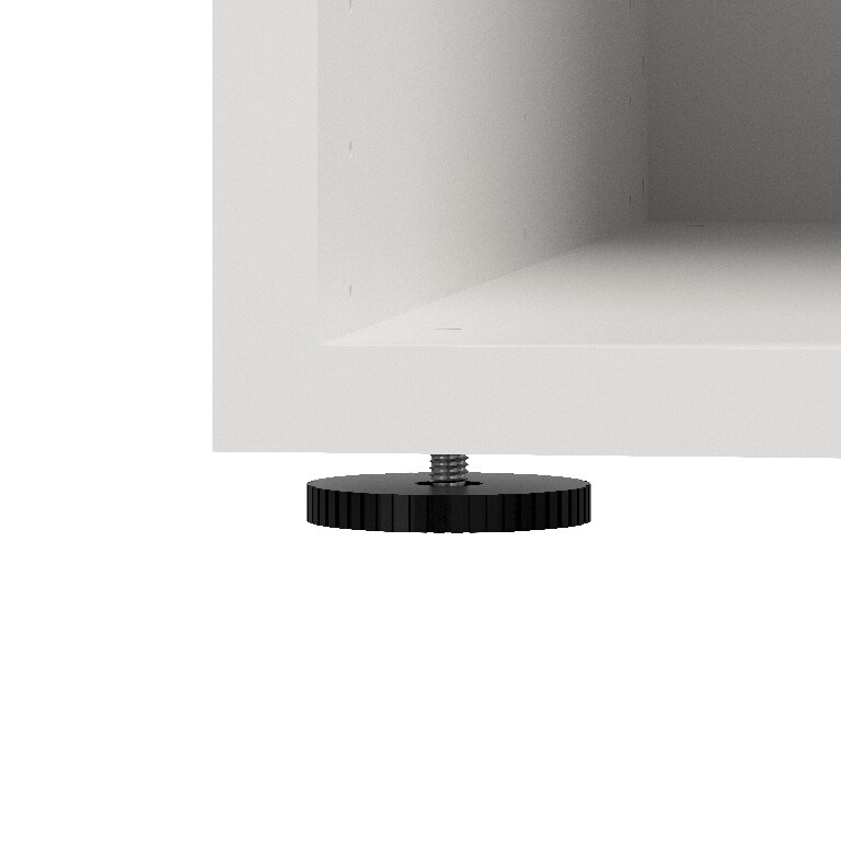  Corp de mobilier modular, D58H112W50, Alb  GoodHome Atomia