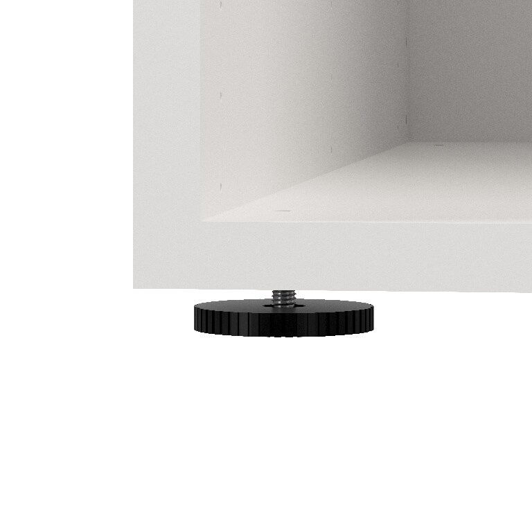 Dulap D58H187W50 alb  GoodHome Atomia