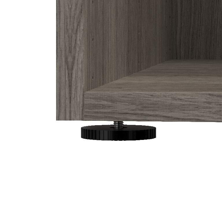  Corp de mobilier modular, gri, D58H187W100  GoodHome Atomia