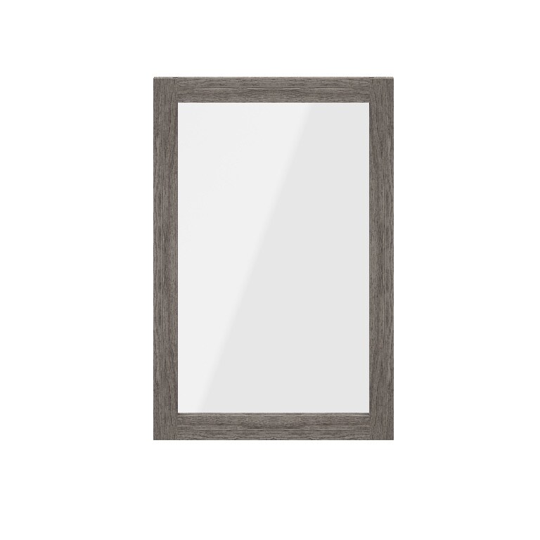 Usa dresing transparenta, sticla, gri stejar, 50 x 75 cm  GoodHome Atomia