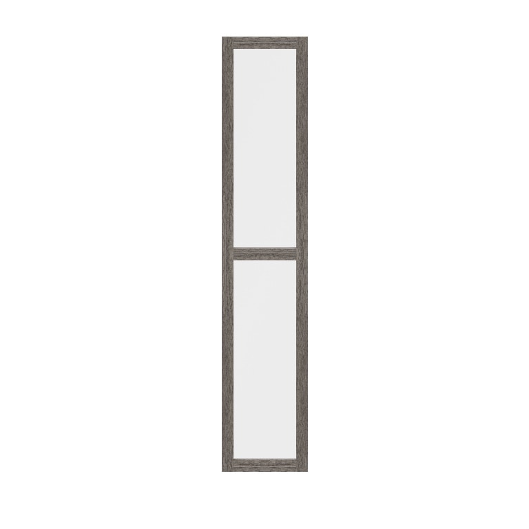 Usa dresing transparenta, sticla, gri  GoodHome Atomia